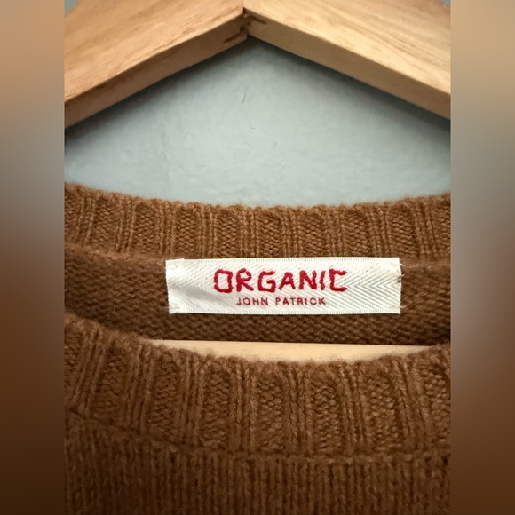 Organic BY JOHN PATRICK Wide Pull Over Sweater - Vicuña, 100% Cashmere, Medium - Picture 5 of 16